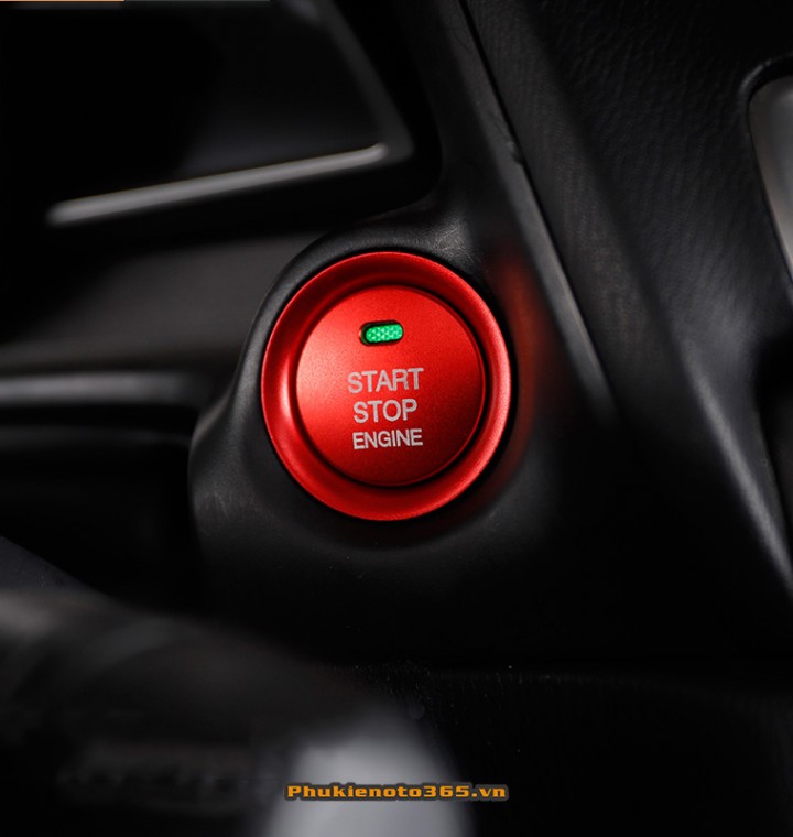 Ốp Nút Start - Stop Dành Cho Xe Mazda 3, Mazda CX-4, Mazda 6